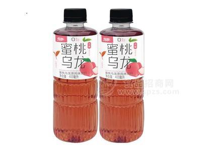 歡臣蜜桃烏龍茶風味飲料400ml