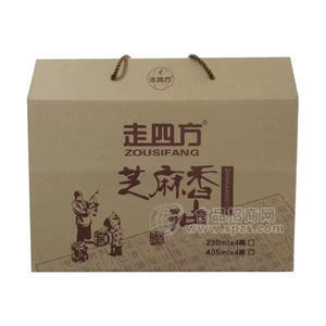 走四方芝麻香油调味料箱装招商