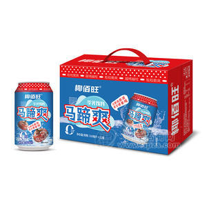 椰佰旺马蹄爽荸荠风味饮料310mlx12罐