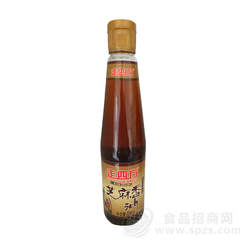 走四方芝麻香油调味料瓶装招商405ml