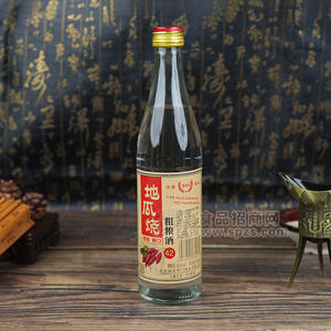 京欄溝地瓜燒粗糧酒四十二度瓶裝招商500ml