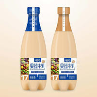 椰吉星果蔬牛乳乳酸菌發(fā)酵奶飲品瓶裝招商1.25L