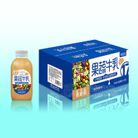 椰吉星果蔬牛乳乳酸菌发酵奶饮品箱装招商420ml×15瓶