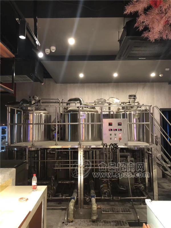 适合开酒吧酒馆的一整套分体中小型啤酒设备厂家