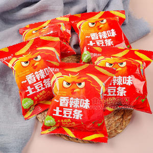 香辣味土豆条手抓包果蔬脆厂家批发代加工代理订制贴牌外贸出口