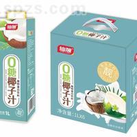 仙靓0糖椰子汁植物蛋白饮料1L