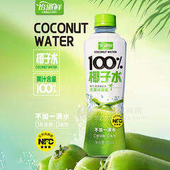 怡道鲜100%椰子水风味饮料瓶装招商350ml