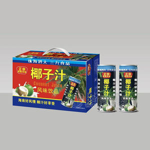 嘜樂(lè)咭椰子汁正宗海南風(fēng)味飲品箱裝招商240ml