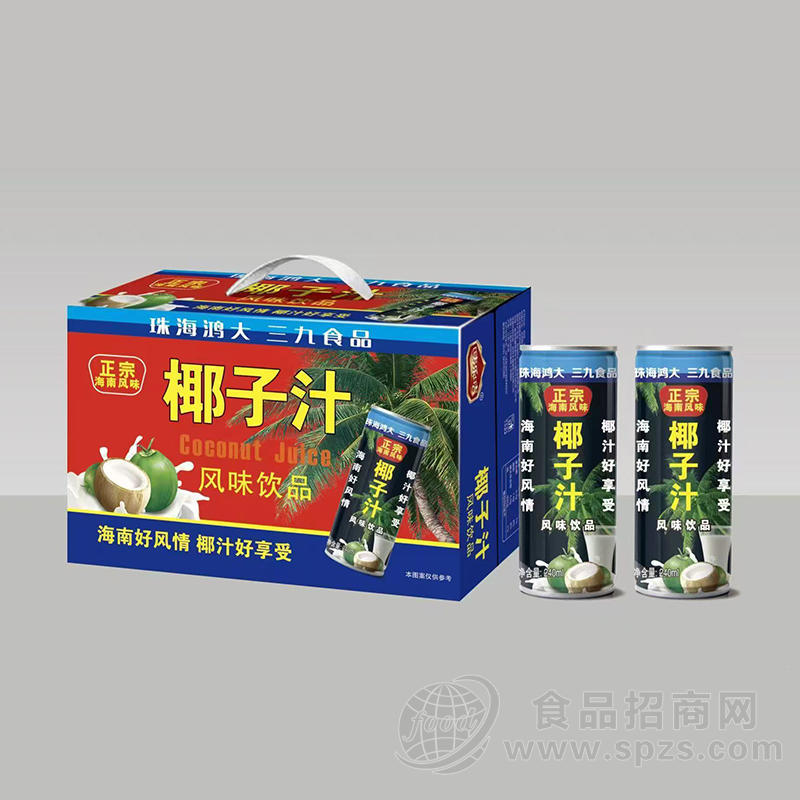 唛乐咭椰子汁正宗海南风味饮品箱装招商240ml