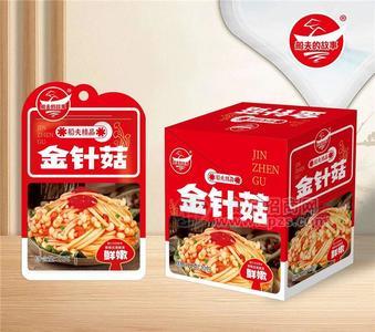 船夫的故事袋装金针菇休闲食品