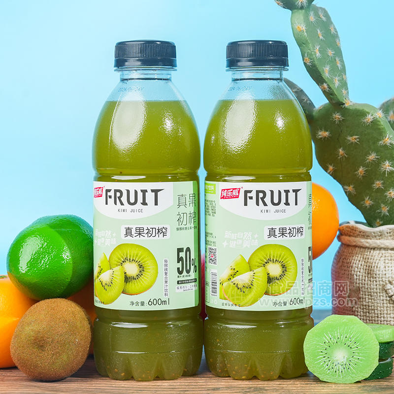 纯乐威猕猴桃复合果汁饮料600ml 