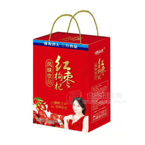 嘜樂咭紅棗枸杞風(fēng)味飲品箱裝招商250ml