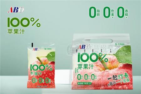 ABD100%蘋果汁無菌灌裝NFC果汁0脂肪0色素0香精果汁