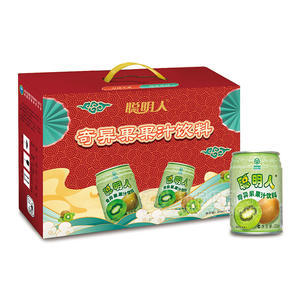聪明人奇异果果汁饮料箱装招商250ml*16支