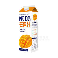 惠果源100%芒果汁风味饮料盒装招商1kg
