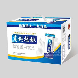 高鈣核桃植物蛋白飲品箱裝招商240ml