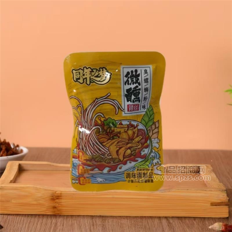 同年之梦臭螺蛳粉味辣丝调味面制品2.5kg*2袋