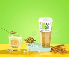 茶雅果绣 燕麦绿豆牛乳