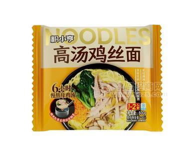 粉小亨高湯雞絲面600g無防腐劑采用澳洲小麥粉面粉母雞湯