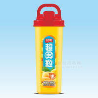 天合露黄桃果粒复合莓果汁饮料1.5L