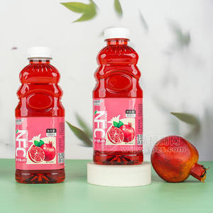 發(fā)財雨NFC石榴復(fù)合果汁飲料瓶裝招商600ml