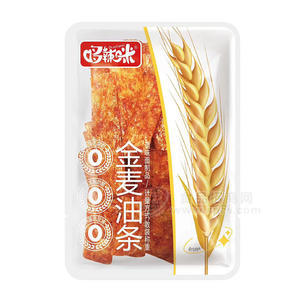 哆辣咪金麦油条调味面制品散装招商