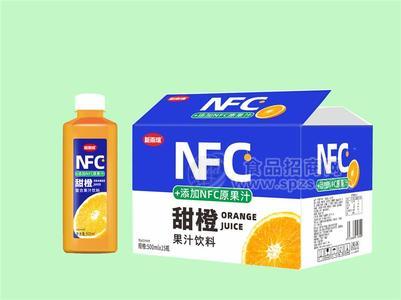 500毫升甜橙果汁飲料