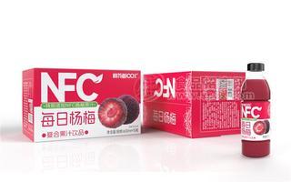 鮮有道100%NFC每日楊梅復(fù)合果汁飲品箱裝招商600ml