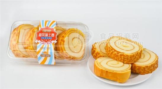 秉纯戚风瑞士卷原味蛋糕