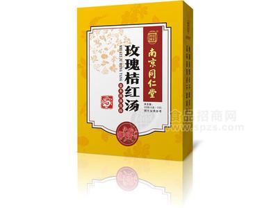 南京同仁堂藥食同源   玫瑰桔紅湯