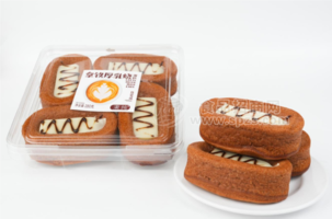 秉纯拿铁厚乳烧蛋糕巧克力味