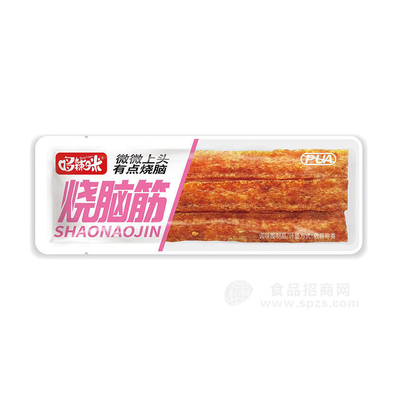 哆辣咪烧脑筋调味面制品散装招商