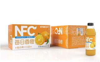 鮮有道100%NFC每日香橙復(fù)合果汁飲品箱裝招商600ml