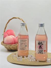 桃花湖蜜桃果汁气泡水