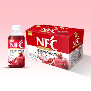 益和源NFC石榴果汁飲料箱裝招商500ml×15瓶