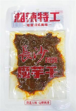 私域社團(tuán)爆款 代發(fā)湘辣特工魔芋干100克 top品牌代工同廠