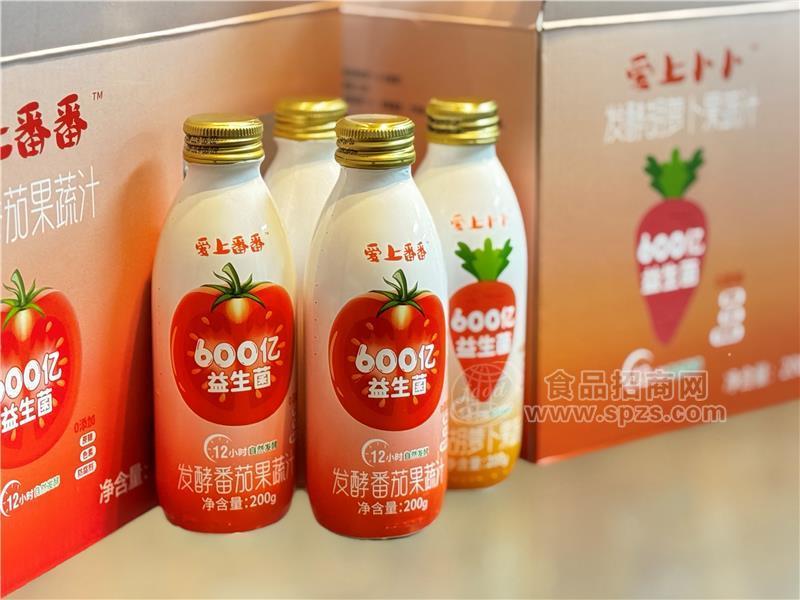爱上卜卜益生菌发酵胡萝卜汁200g