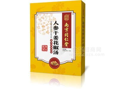 南京同仁堂药食同源
   人参干姜花椒汤