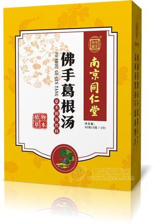 南京同仁堂藥食同源   佛手葛根湯