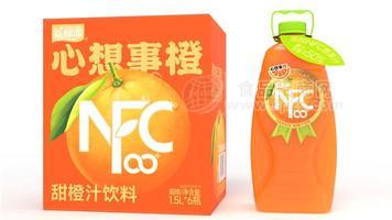 益和源NFC甜橙汁飲料箱裝招商1.5L×6瓶