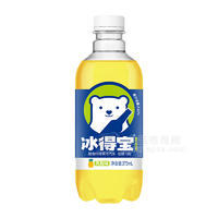 冰得寶鳳梨味膳食纖維果汁汽水瓶裝招商375ml