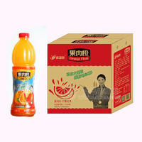 润动爽果肉橙复合果汁饮料箱装招商1.5L×6瓶