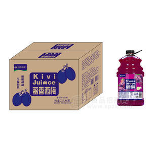 快樂選擇蜜香西梅復(fù)合果汁飲料箱裝招商2.5L×6瓶