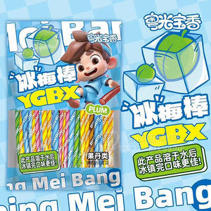 粤光宝香冰梅棒果丹类休闲零食袋装招商65g