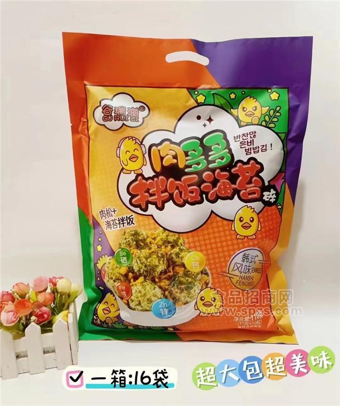 ·谷瑞滋韩式风味肉多多海苔拌饭110g 