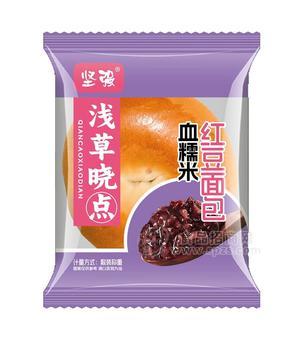 坚强血糯米红豆面包散装称重