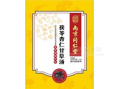 南京同仁堂藥食同源   茯苓杏仁甘草湯