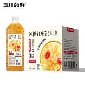 玉川领鲜冰糖红枣银耳羹箱装招商2L×6瓶