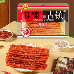 德建麻辣古鎮(zhèn)雙辣棒袋裝招商90g