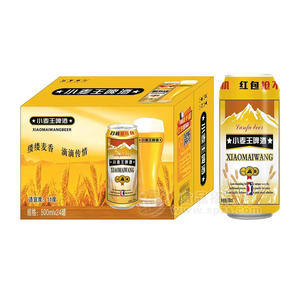 小麥王啤酒11度箱裝招商500ml×24罐